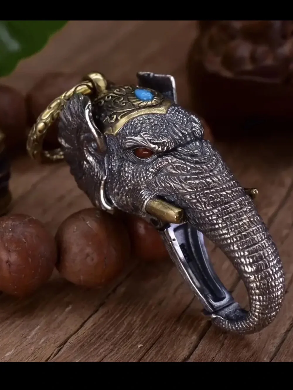 Elephant God keychain
